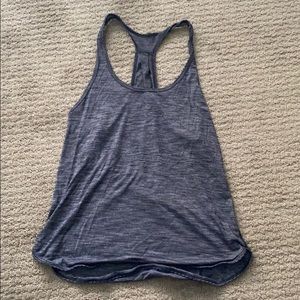 LULULEMON - grey racerback tank